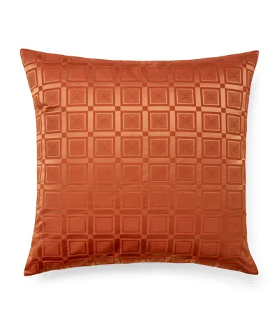 Pratesi Imperiali Decorative Pillow In Orange