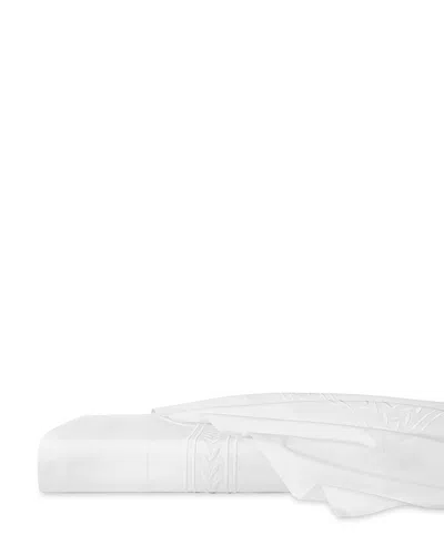 Pratesi Impero Flat Sheet, Full/queen In White