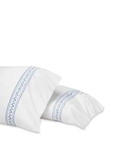 Pratesi Impero Pillowcase, King In White
