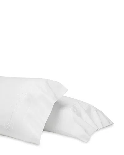 Pratesi Impero Pillowcase, King In White