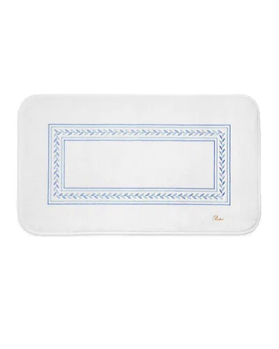 Pratesi Impero Tub Mat In Blue