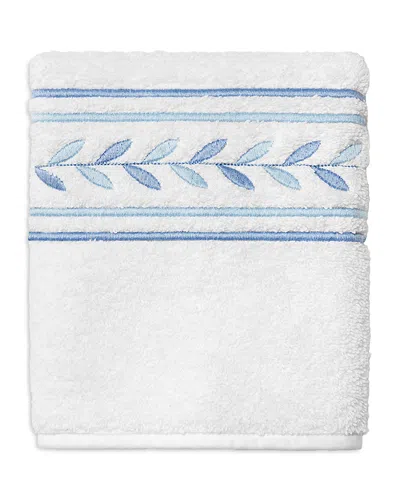 Pratesi Impero Washcloth In Blue