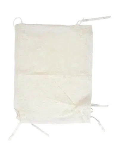 Pre-owned Pratesi Lace Pillow Sham In Neutral