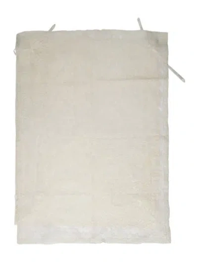 Pre-owned Pratesi Lace Pillow Sham In Neutral