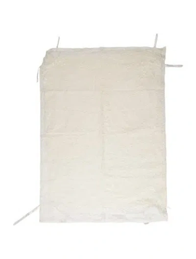 Pre-owned Pratesi Lace Pillow Sham In Neutral