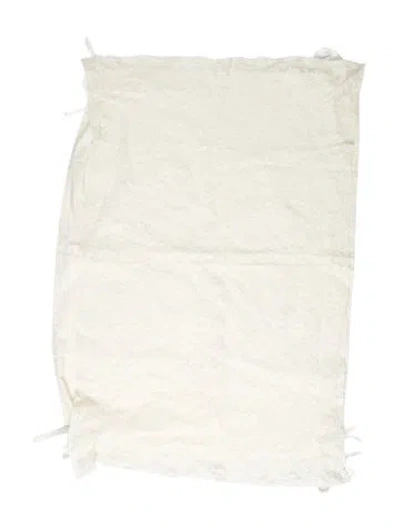 Pre-owned Pratesi Lace Pillow Sham In Neutral