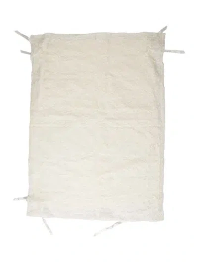 Pre-owned Pratesi Lace Pillow Sham In Neutral