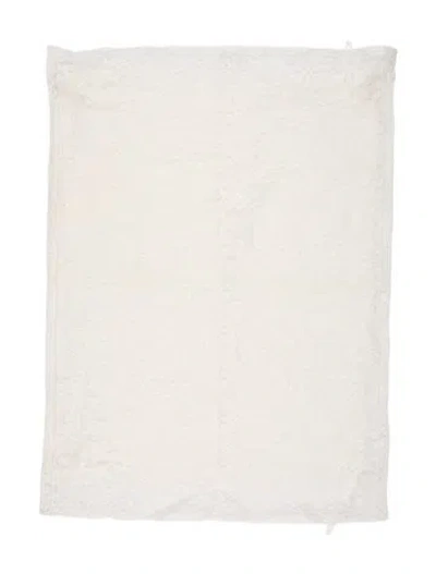 Pre-owned Pratesi Lace Pillow Sham In Neutral