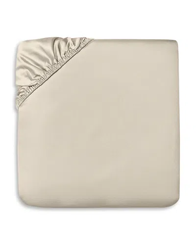 Pratesi Lucente Fitted Sheet, Queen In Neutral
