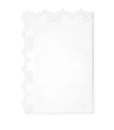 Pratesi Marrakesh King Flat Sheet (275cm X 275cm) In White