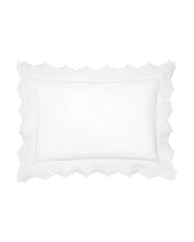 Pratesi Marrakesh King Sham In White/white