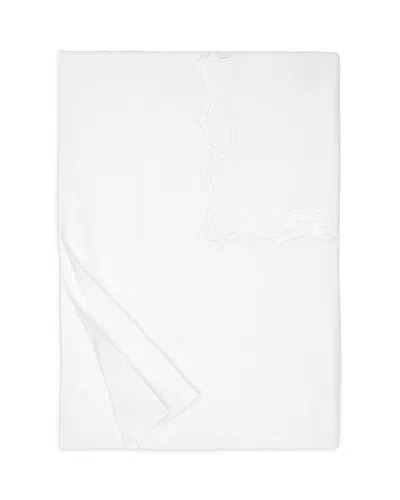 Pratesi Marrakesh Pique Blanket Cover, Full Queen In White