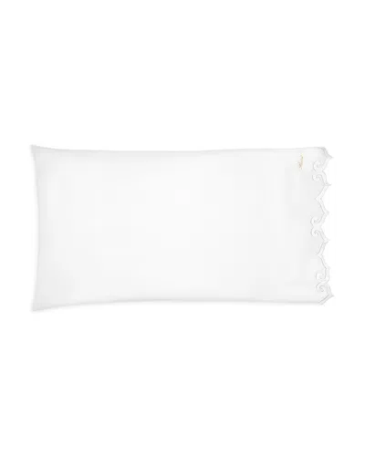 Pratesi Marrakesh Queen Pillowcase Set In White