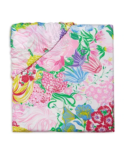 Pratesi Millefiori Fitted Sheet, Twin In Pink