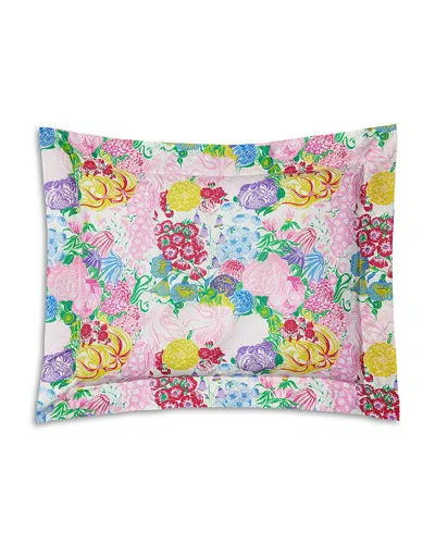 Pratesi Millefiori Oxford Pillowcase In Pink