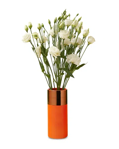 Pratesi Narcisa Small Vase, 9h In Orange