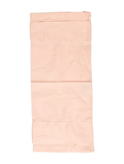 Pre-owned Pratesi Neckroll Sham In Orange