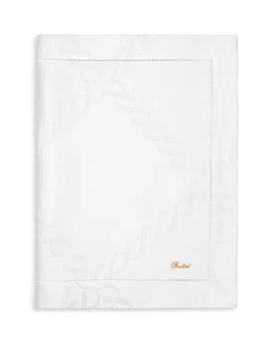 Pratesi Ori Treccia Dinner Napkin, Set Of 4 In White