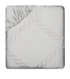 Pratesi Ori Treccia King Fitted Sheet In Grey