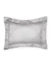 Pratesi Ori Treccia Oxford Pillowcase In Grey