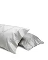 Pratesi Ori Treccia Queen Pillowcase Set In Sterling
