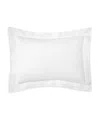 Pratesi Palazzo Boudoir Sham In White/white