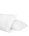 Pratesi Palazzo Standard Pillowcase Set In White/white