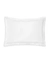 Pratesi Palazzo Standard Sham In White/white