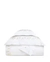Pratesi Paolina Flat Sheet, Twin In White/beige