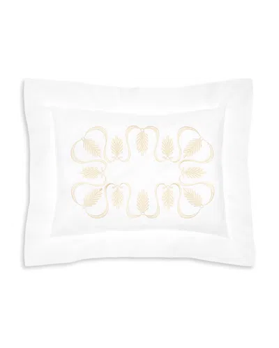 Pratesi Paolina Sham, Boudoir In White/beige