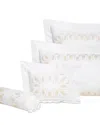 Pratesi Paolina Sham, Standard In White/beige