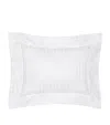 Pratesi Raso Rigato Boudoir Pillowcase In White