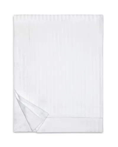 Pratesi Raso Rigato Duvet Cover, Full Queen In White