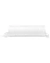 Pratesi Raso Rigato Neck Roll Sham In White
