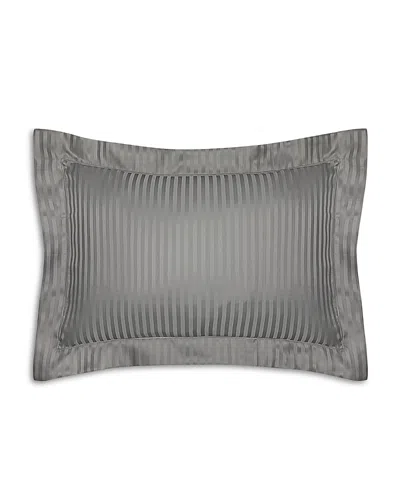 Pratesi Raso Rigato Queen Sham In Gray