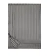 Pratesi Raso Rigato Super King Duvet Cover In Grey