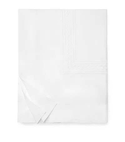 Pratesi Silk-cotton Impero King Duvet Cover In White