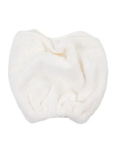 Pre-owned Pratesi Terry Cloth Tissue Box Cover In Neutrals