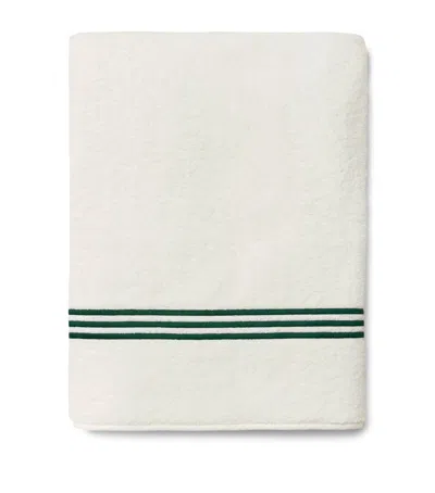 Pratesi Tre Righe Bath Sheet In White