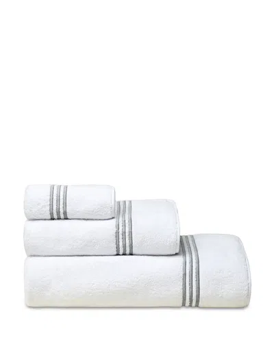Pratesi Tre Righe Bath Sheet In White