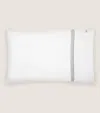Pratesi Tre Righe Bolster Pillowcase In Grey