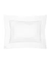 Pratesi Tre Righe Boudoir Sham In White/white