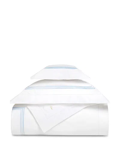 Pratesi Tre Righe Duvet Cover, Full Queen In White