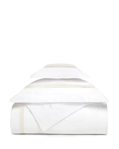 Pratesi Tre Righe Duvet Cover, King In White