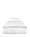 Pratesi Tre Righe Duvet Cover, Twin In White/sage