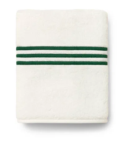Pratesi Tre Righe Face Cloth In White