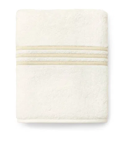 Pratesi Tre Righe Face Cloth In White