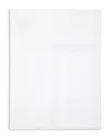 Pratesi Tre Righe Flat Sheet, Full/queen In White/white