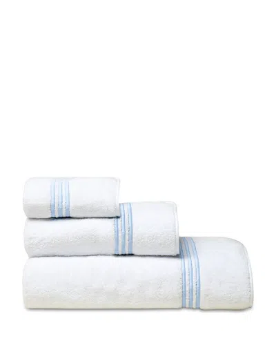 Pratesi Tre Righe Hand Towel In Blue