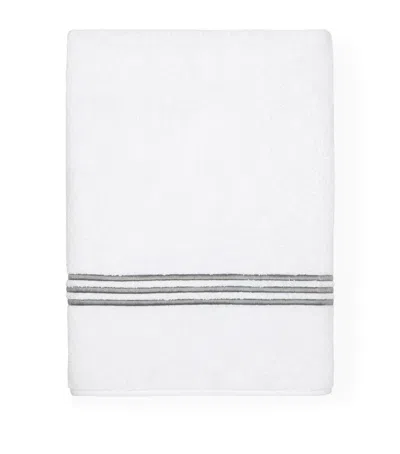 Pratesi Tre Righe Hand Towel In Gray